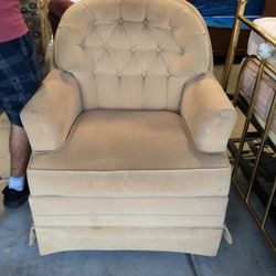 Woodmark swivel armchair
