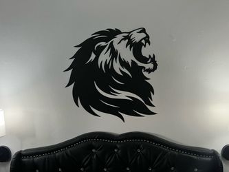 Lion metal head