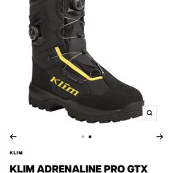 Klim Snow Boots With Velcro