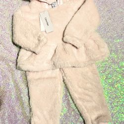 Calvin Klein sweater and pants