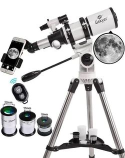 80mm AZ Space Astronomical Refractor Telescope NEW