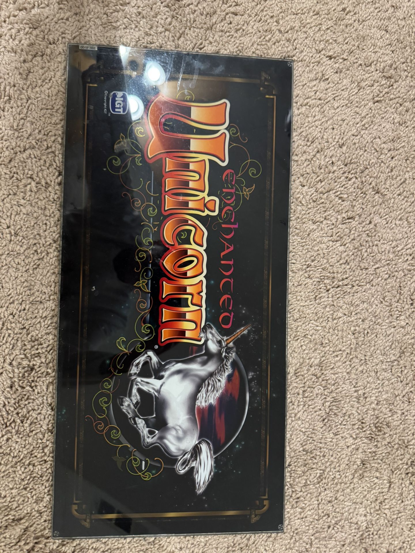 Glass From Slot Machine