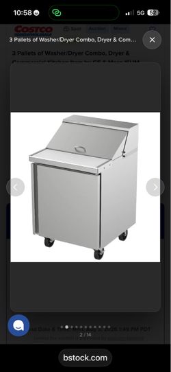 Commercial Stainless Steel Sandwich Prep Table