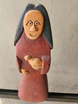 Wood carved art