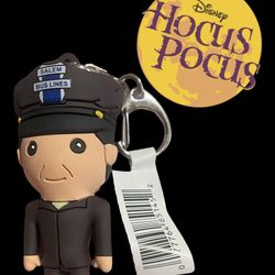 New With Tag - Hocus Pocus - Disney Blind Bag Clip Toy Keychain Salem Bus Driver 