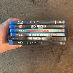 Blu-Ray DVDs