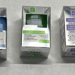Mask Sleeping Aqua Acid Hyaluronic, face mask, skin cream 1.7oz each Global Beauty Care Sealed pack of 3