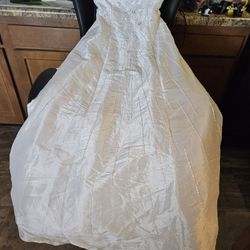 Wedding Dress/ Wedding Ring Set