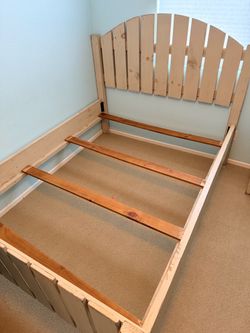 Queen Bed Frame & Night Stand