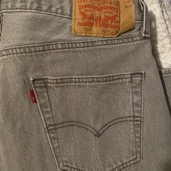 Grey 501’s Jeans