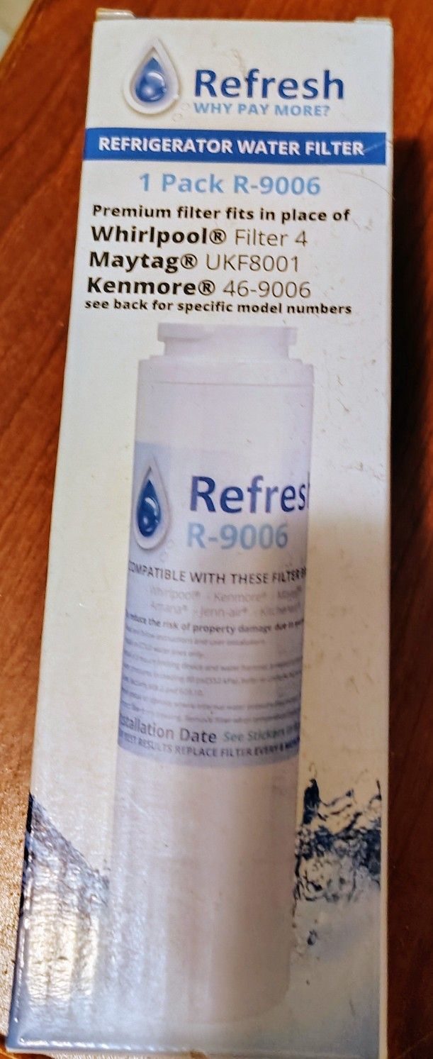 Refresh Maytag UKF8001 Refrigerator Water Filter