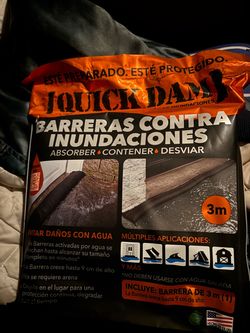 Quick Dam Flood Barrier - Brand New