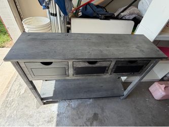 Entryway Console Table with Storage