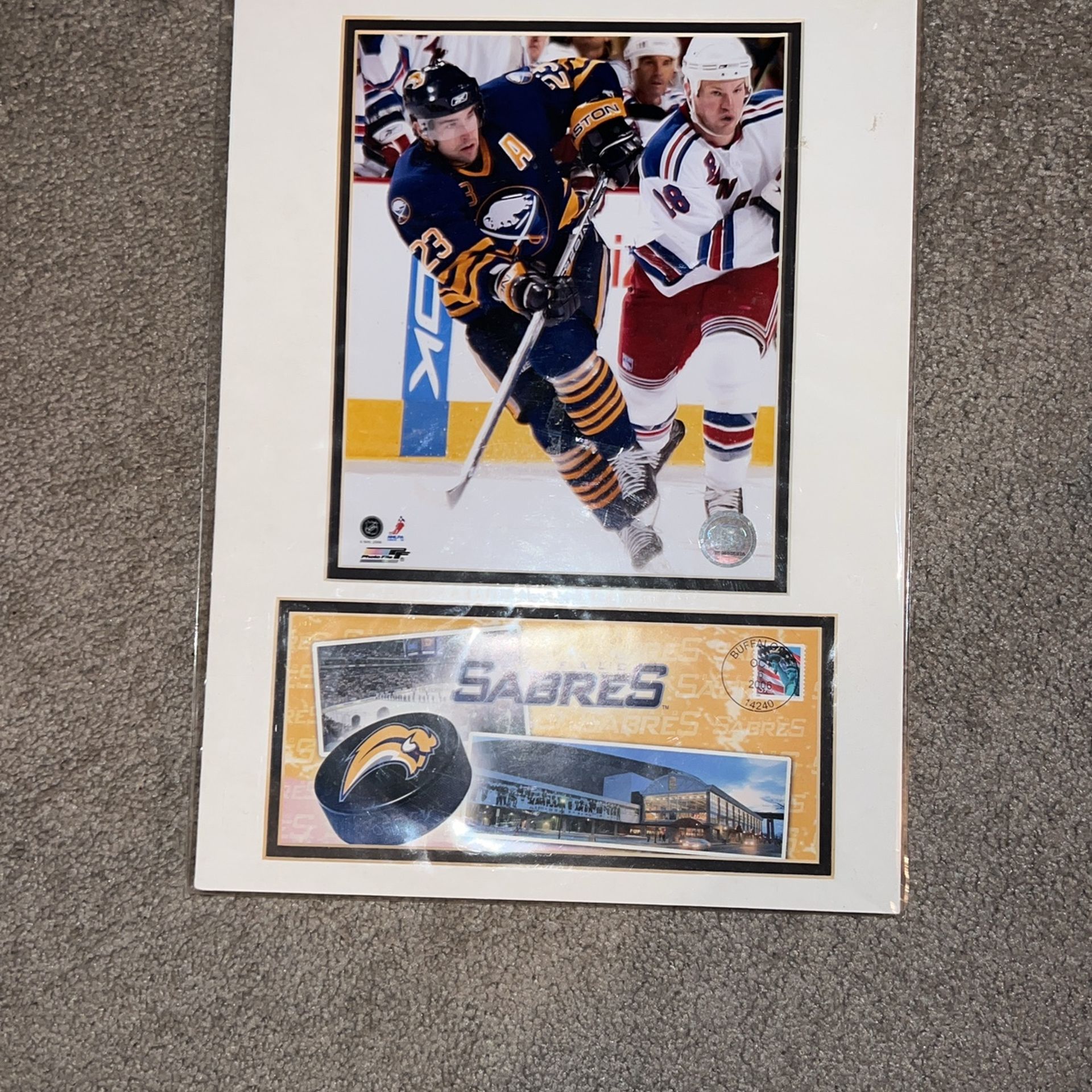 2006-07 Buffalo Sabres Chris Drury Photo/ Cover 