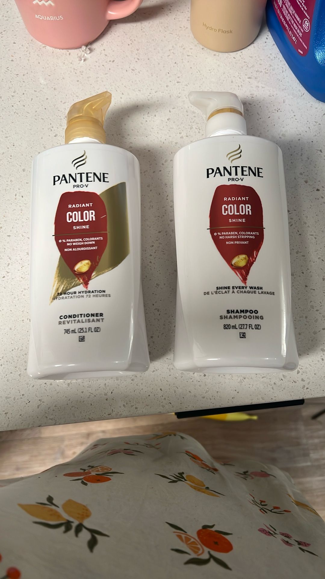 Three Sets Of Shampoo And Conditioner