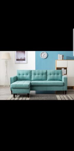 New Teal Sectional Sofa