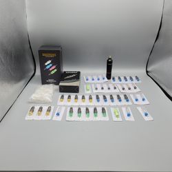 Tattoo Needle Cartridges Lot and an emalla tattoo pen
