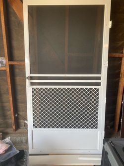 42” Screen Door w/ Pet Guard