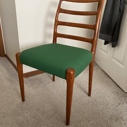 Vintage Mid Century Modern Danish Teak Chair