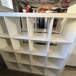 IKEA kallax shelving units (4x4)