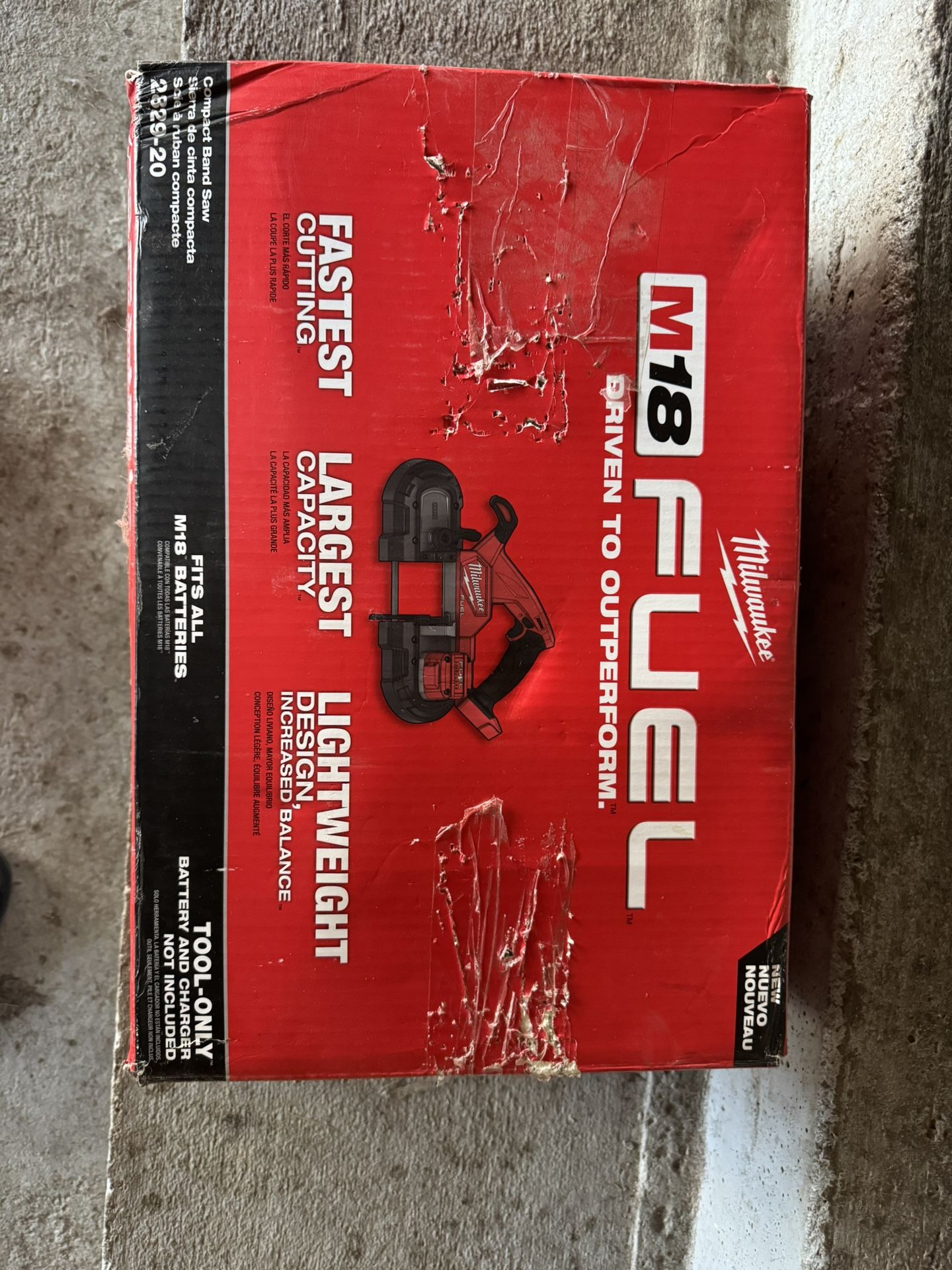 Milwaukee Bandsaw M 18 Fuel Brand New