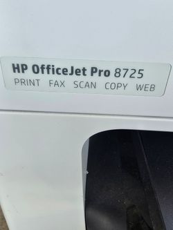 HP Officejet pro 8725 printer