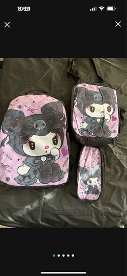 New three-piece backpack set