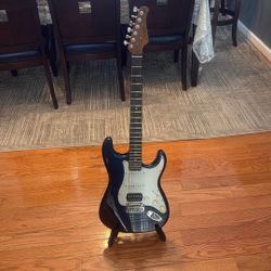 Firefly Guitar HSS Navy Blue Color Lock tuner 