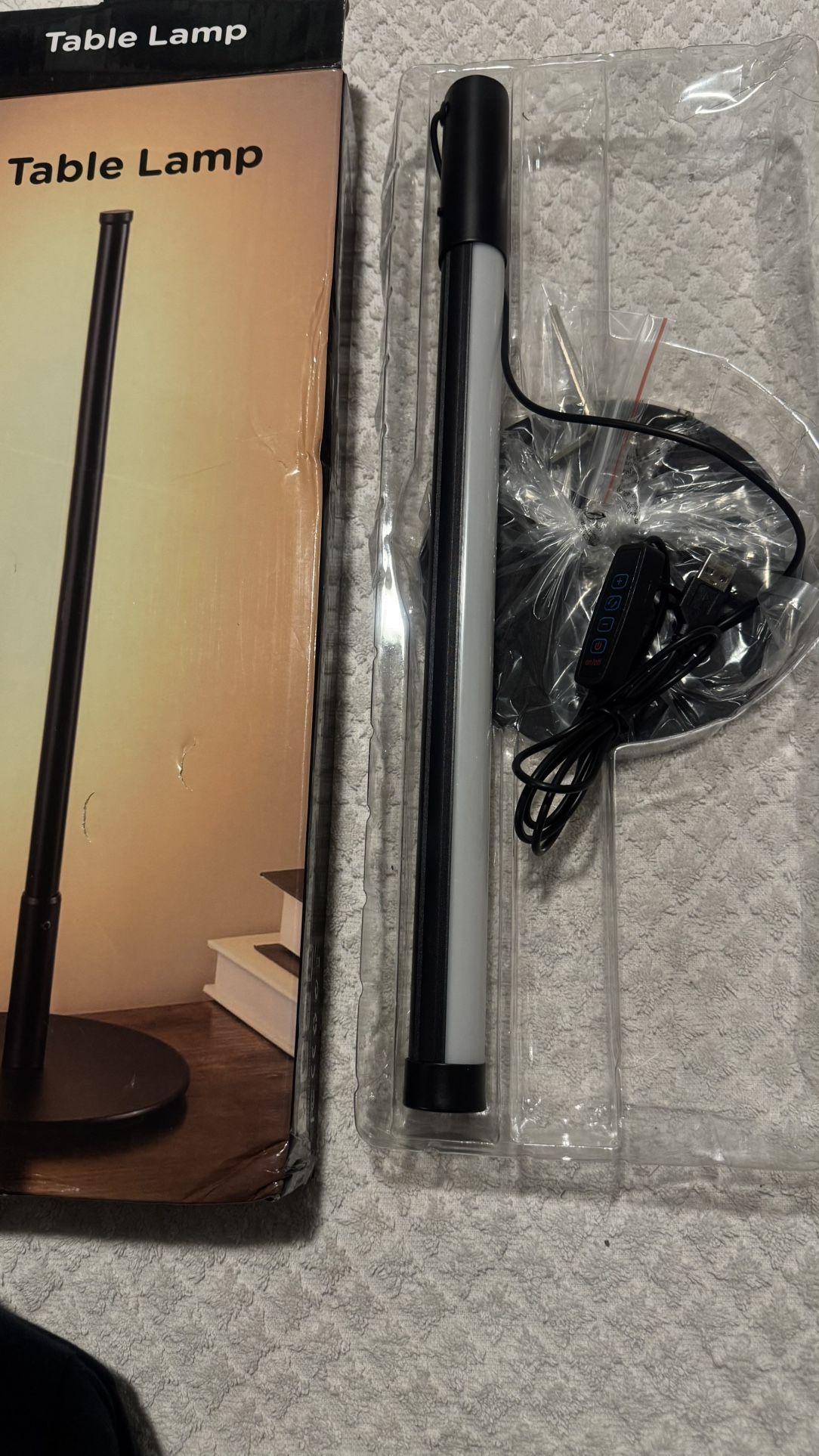 💡 2x Modern LED Table Lamps – USB Powered (NEW)