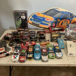Lot NASCAR Diecast Action - Sign Etc