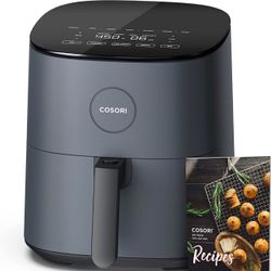 COSORI Air Fryer, 5 QT, 9-in-1 Airfryer Compact Oilless Small Oven, Dishwasher-Safe, 450℉ freidora de aire, 30 Exclusive Recipes, Tempered Glass Displ