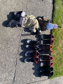 Boots, Shoes and Waders - size 12 and 13