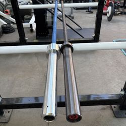 Rogue black oxide bar and Texas power bar bundle deal for sale