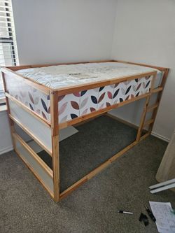 Ikea kura twin reversible bed