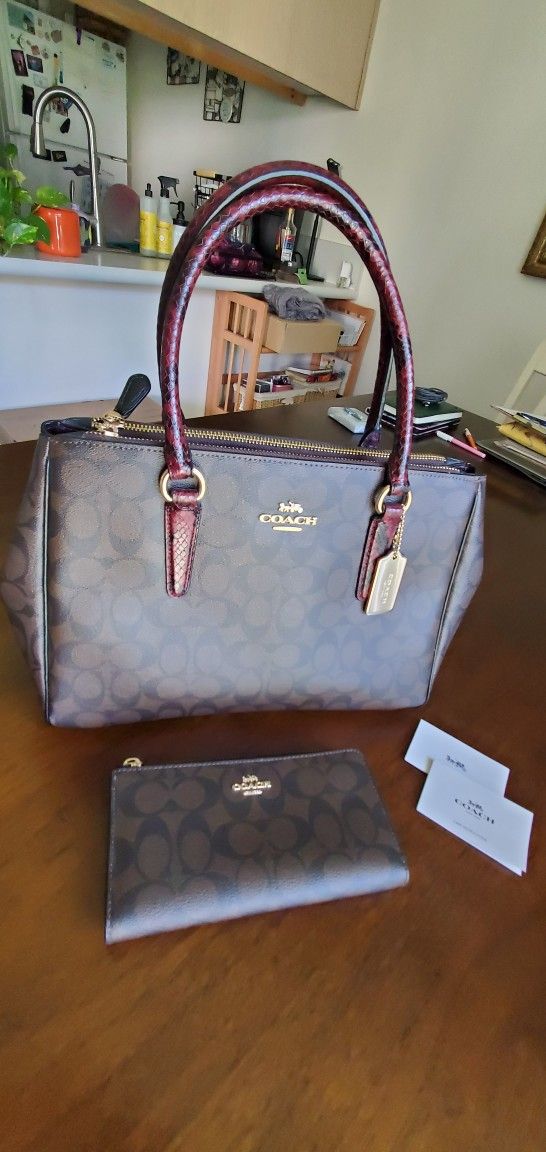 Coach Set Purse Wallet