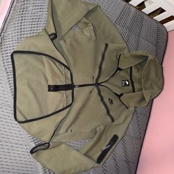 Olive green Nike Tech 