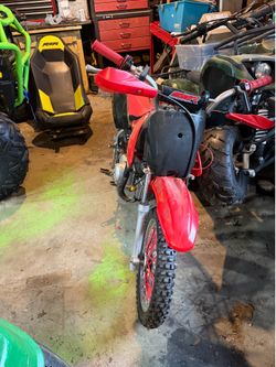 06 crf70 pit bike