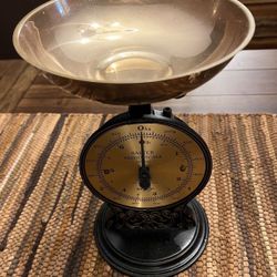 Antique Salter Family Scale in Black
