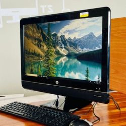 HP Compaq 8200 Elite Core ALL IN ONE PC CORE i5 8GB RAM 250GB HDD Windows 10