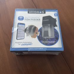 CoralVue HYDROS WiFi Automatic Fish Feeder – Brand New, Sealed