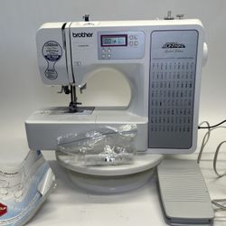 Brother CE8080 Project Runway Computerized Sewing Machine With Pedal And Access.