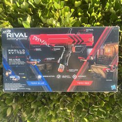 Nerf Gun Nerf Rival Apollo XV-700 – Sealed BRAND NEW IN THE BOX– Team Red 