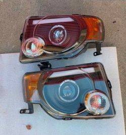 08-12 Ford Escape Headlights Faros Calaveras Micas Luces Lamps