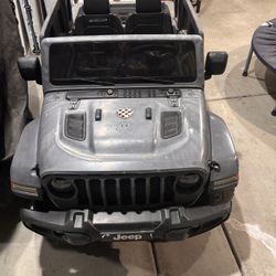 Kids Electric Jeep Ride-On – AS-IS / NO CHARGER