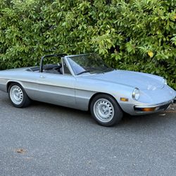 Alfa Romeo Spider Running Project 