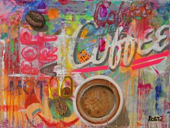 20 X 24 Coffee Giclée canvas art