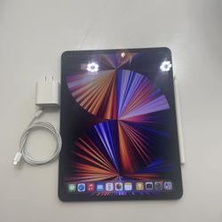 Unlocked iPad Pro 11-inch M1 Chip 3rd  Gen (2021) WiFi Only + Cellular 256GB- Grey- NO Keyboard Or Pencil