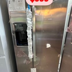 Ge Side By Side Refrigerator With Warranty 