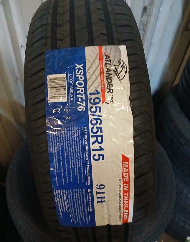4 New Tires 195/65/15 Atlander Tires