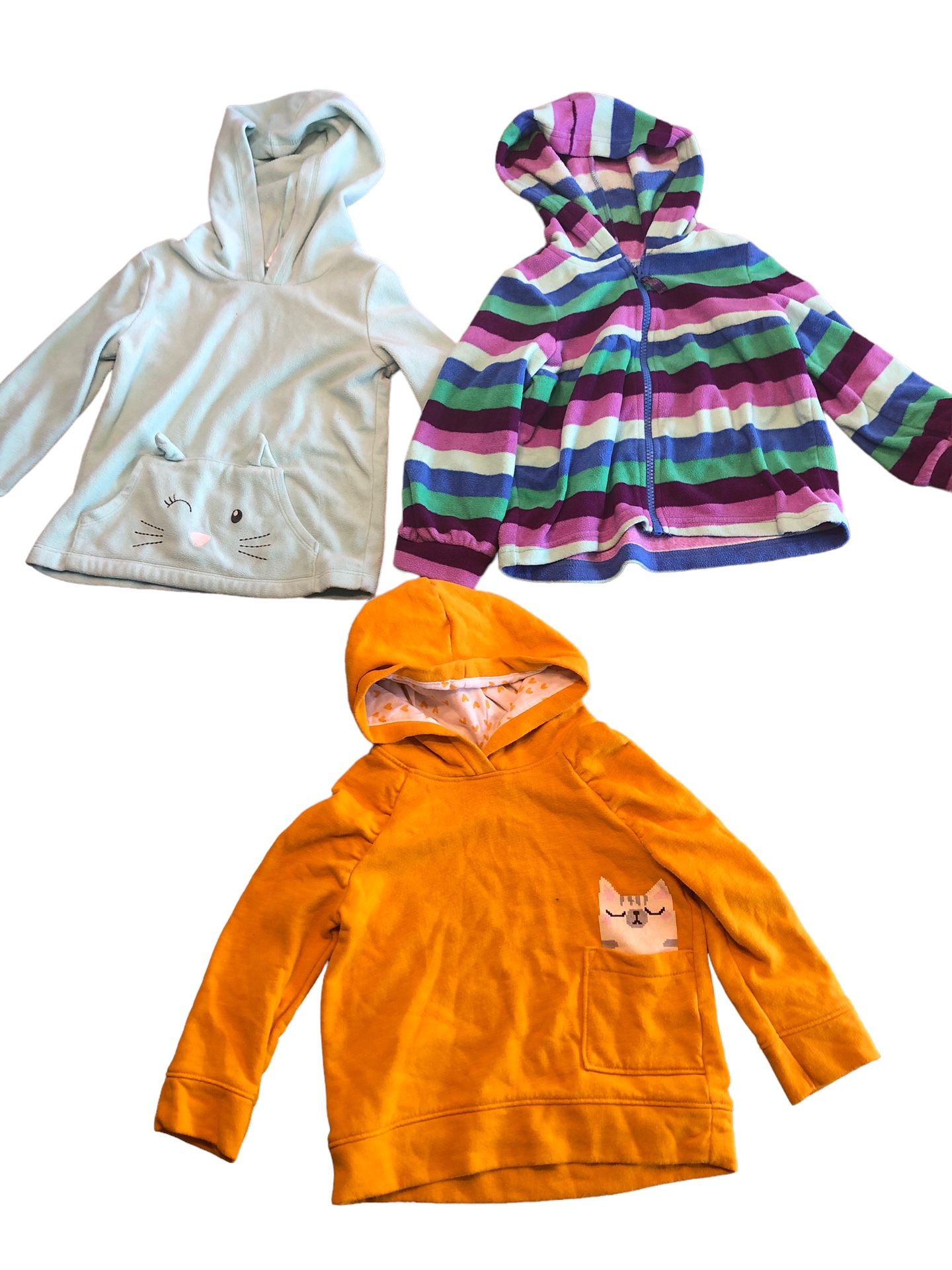 EUC / VGUC 3T Hoodie Sweatshirt Bundle Various Brands